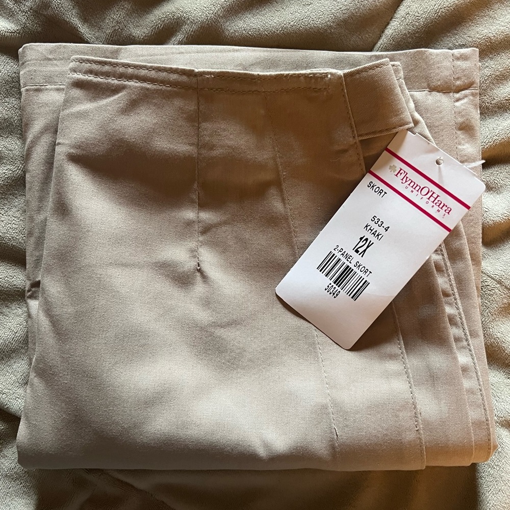 Girl’s Khaki Skort